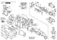 Bosch 0 611 246 742 GBH 24 VFR Cordless Rotary Hammer 24 V / GB Spare Parts GBH24VFR